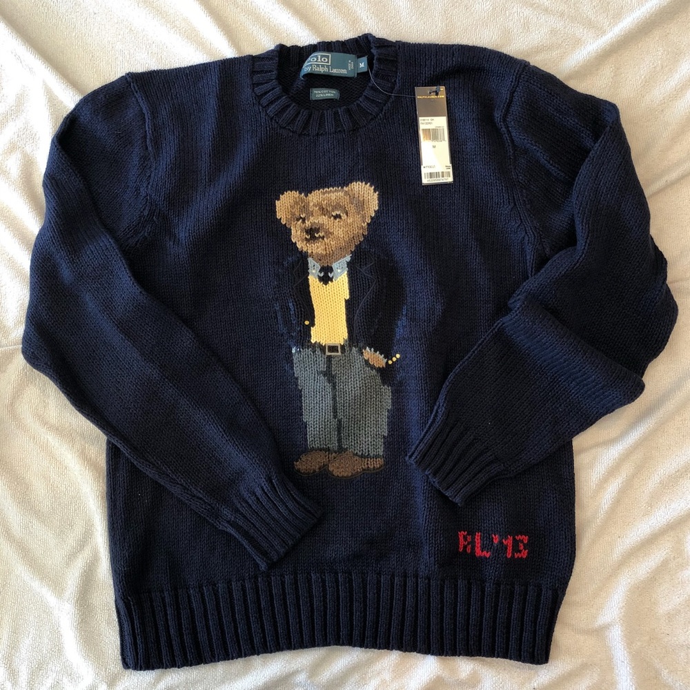 Polo Bear Knit Sweater
